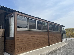 もう一つのお部屋になるガーデンルーム　小林市　U様邸