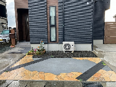 玄関前をおしゃれにリフォーム！～姶良市M様邸～