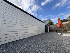 シンプルに使いやすく新築外構～日置市K様邸～