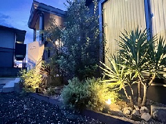 2期に分けた工事で完成度が高まるモダン外構とお庭づくり　霧島市H様邸