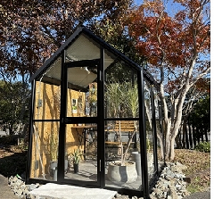 1坪の秘密基地、ガロを展示場で公開中！