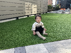 建売住宅、砂利敷だけだったお庭を家族で過ごせるお庭に！(宮崎市Y様邸)