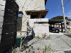 住友林業の邸宅に調和する、上質モダンな新築外構　鹿児島市K様邸