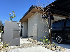 住友林業の住宅に合うシンプルモダンな新築外構　姶良市U様邸