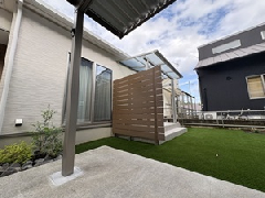 ご新築から手つかずだったお庭をリフォーム～市来串木野市N様邸～