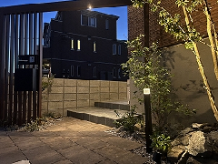 昼も夜も楽しめる、植栽と光のある外構～宮崎市K様邸～
