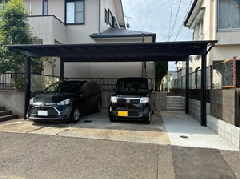 車庫を広く使いやすく！駐車場拡張＆カーポート建て替え工事をご紹介～宮崎市N様邸～