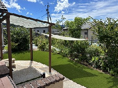 家族や友人が集まる「公園のようなお庭」へ。大切な植栽を活かしたガーデンリフォーム　鹿児島県A様邸