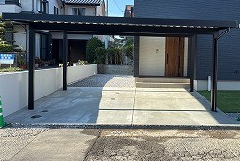 お子様が思いきり遊べる庭づくり～宮崎市の新築外構～