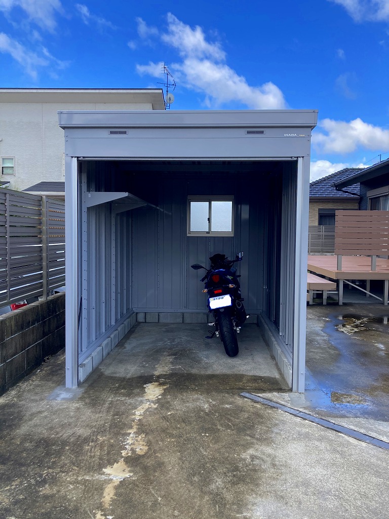 イナバ バイク保管庫