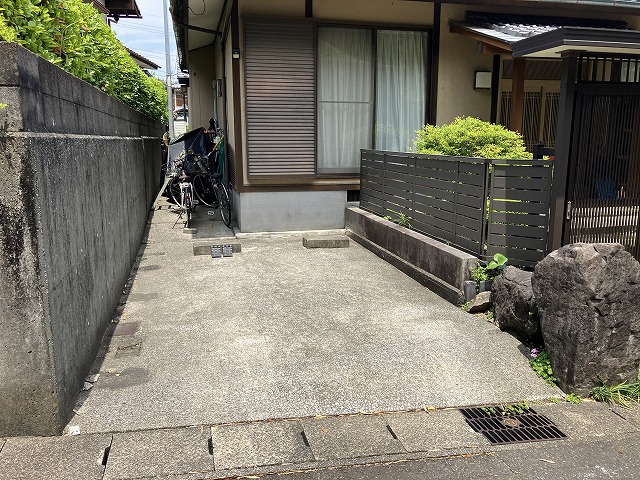 予想外のご提案に驚かれた駐車場拡張工事　宮崎市S様邸