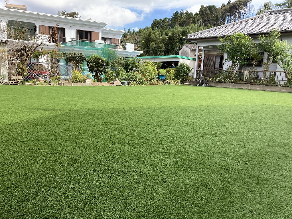 人工芝,ガーデン光房,宮崎市