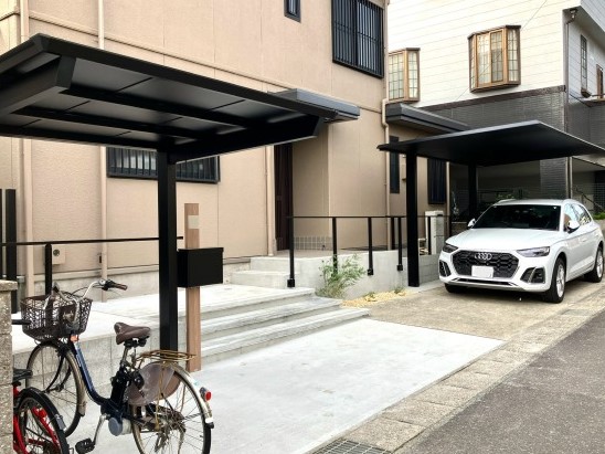三協アルミ、FⅡ、ブラックポリカ