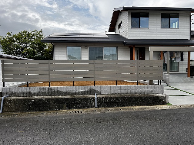 外構は完成させないという選択もあります！