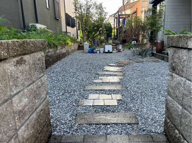 管理が難しくなってしまったお庭が生まれ変わる！リフォーム工事　姶良市H様邸