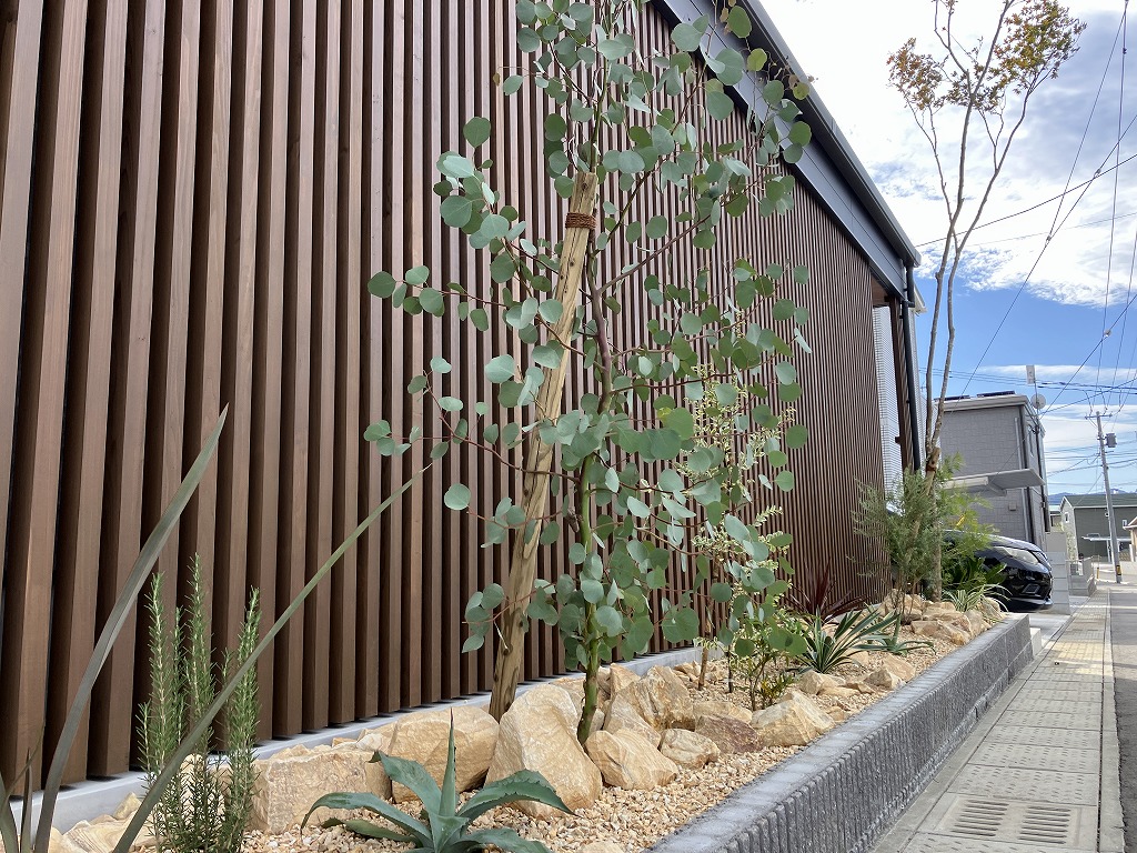 花壇の作り方～延岡市・M様邸