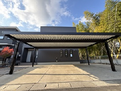 広々3台用カーポート～鹿児島市Y様邸～